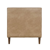 Ruston Buff Banquette 1-Seater - Ornate Home
