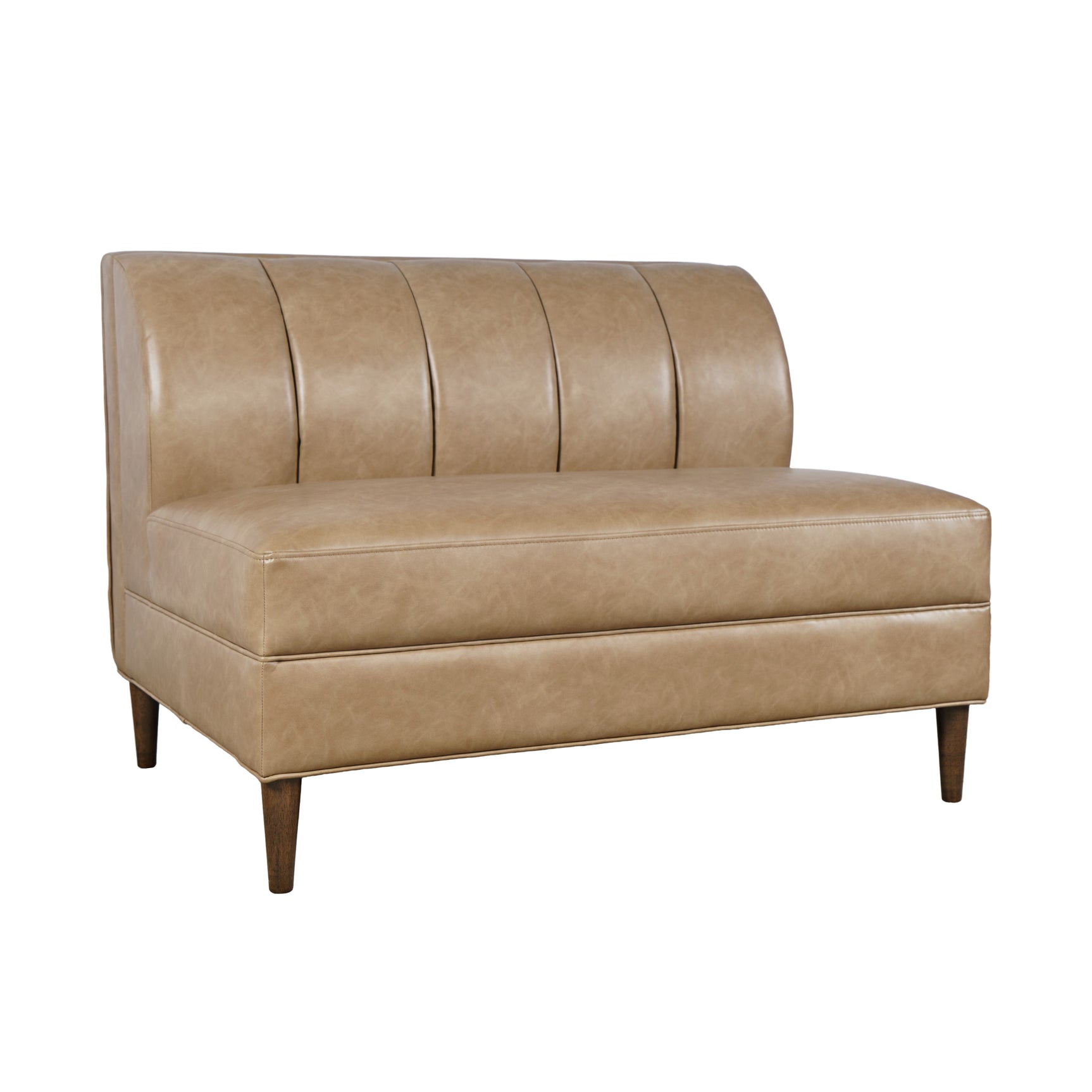 Ruston Buff Banquette 2-Seater - Ornate Home