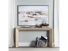 Rusty Lines Gold/Blue Canvas - Ornate Home