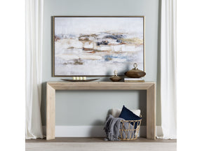 Rusty Lines Gold/Blue Canvas - Ornate Home