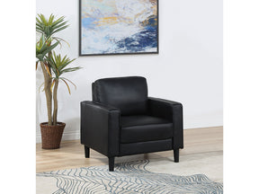 Ruth Black Accent Chair - Ornate Home