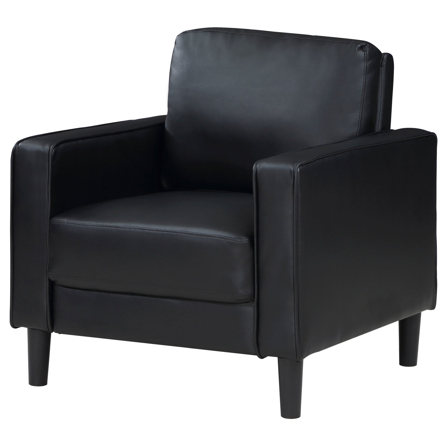 Ruth Black Accent Chair - Ornate Home