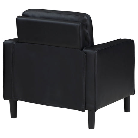 Ruth Black Accent Chair - Ornate Home