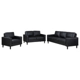 Ruth Black Living Room Set - Ornate Home