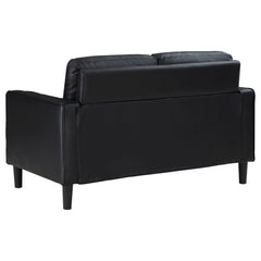 Ruth Black Living Room Set - Ornate Home