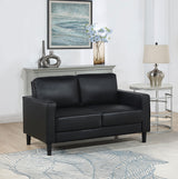 Ruth Black Living Room Set - Ornate Home
