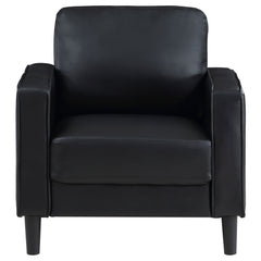 Ruth Black Living Room Set - Ornate Home