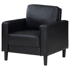 Ruth Black Living Room Set - Ornate Home