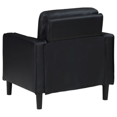 Ruth Black Living Room Set - Ornate Home