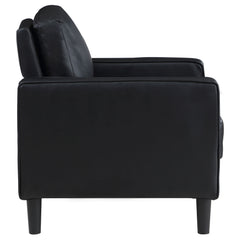 Ruth Black Living Room Set - Ornate Home