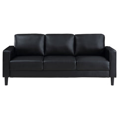 Ruth Black Sofa & Loveseat - Ornate Home