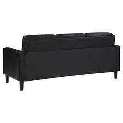 Ruth Black Sofa & Loveseat - Ornate Home