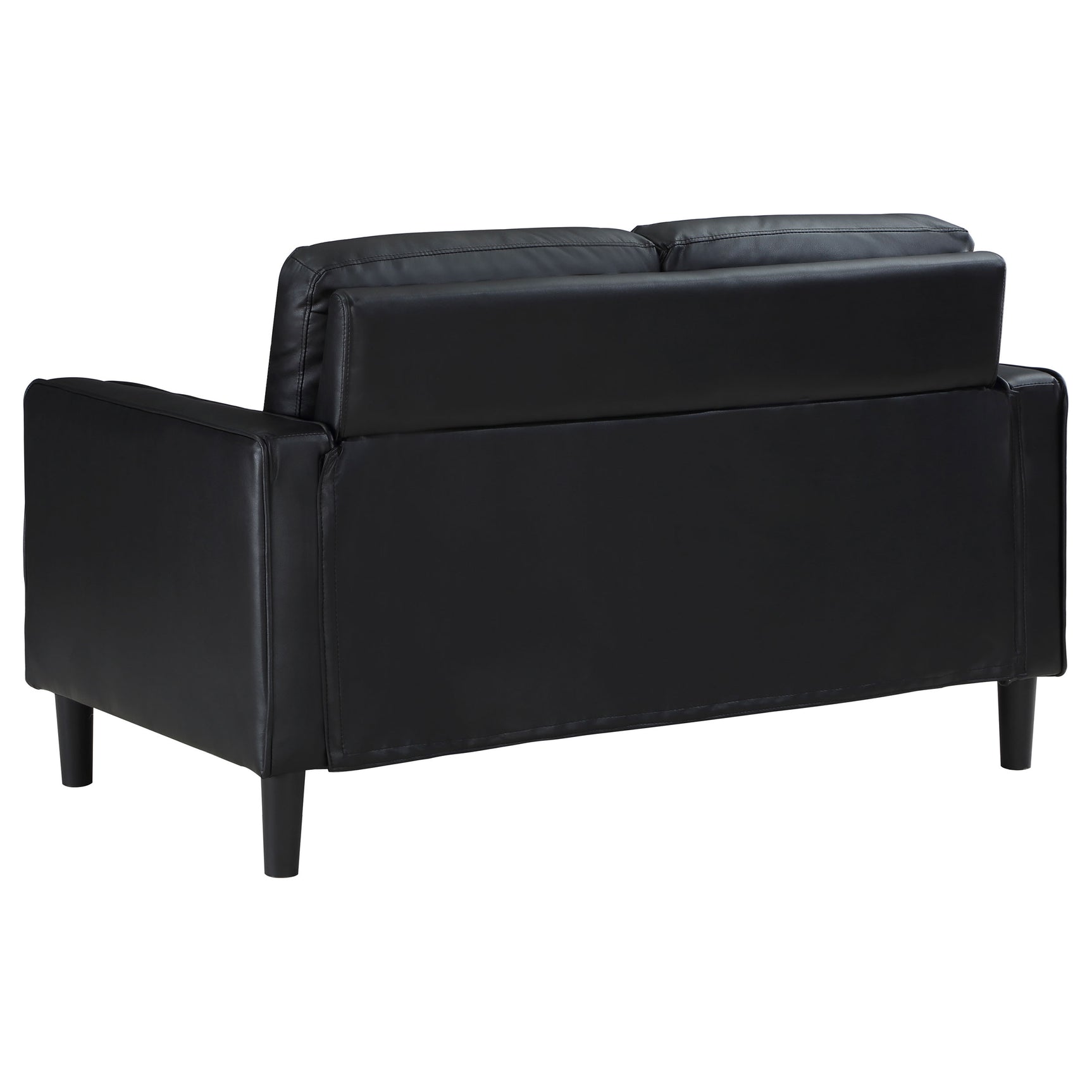 Ruth Black Sofa & Loveseat - Ornate Home