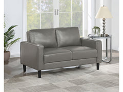 Ruth Grey Loveseat - Ornate Home