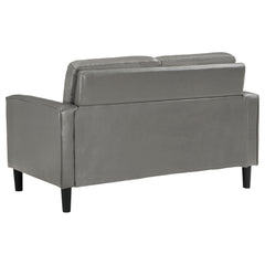 Ruth Grey Loveseat - Ornate Home
