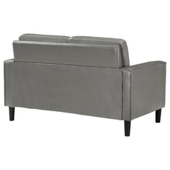 Ruth Grey Loveseat - Ornate Home