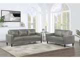 Ruth Grey Sofa & Loveseat - Ornate Home