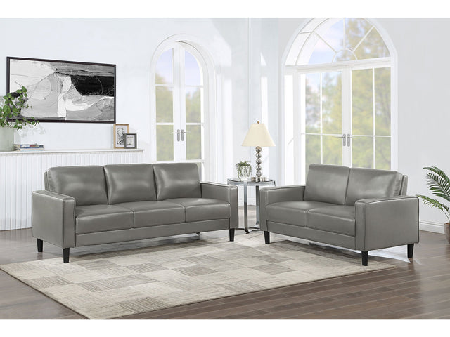 Ruth Grey Sofa & Loveseat - Ornate Home