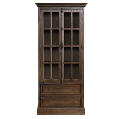 Rutherford Brown/Brown Curio Cabinet - Ornate Home