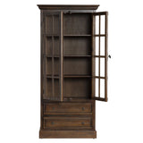 Rutherford Brown/Brown Curio Cabinet - Ornate Home