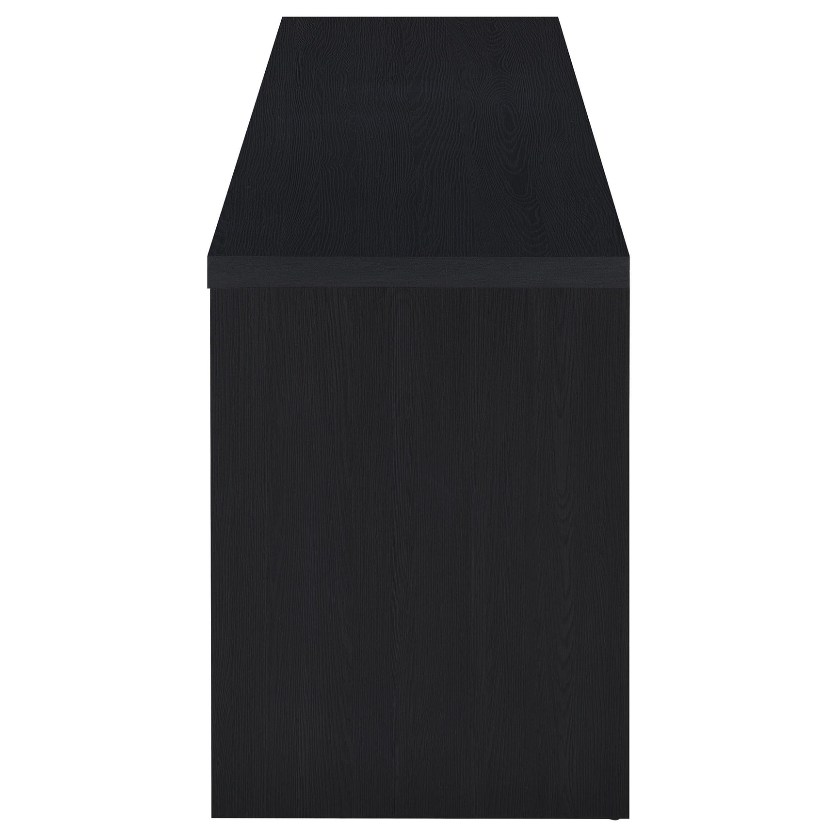 Rutland Black 59-inch 3-drawer TV Stand Media Console - Ornate Home