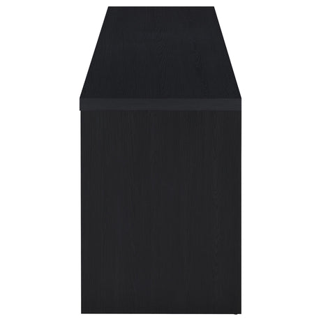 Rutland Black 59-inch 3-drawer TV Stand Media Console - Ornate Home