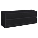 Rutland Black 59-inch 3-drawer TV Stand Media Console - Ornate Home