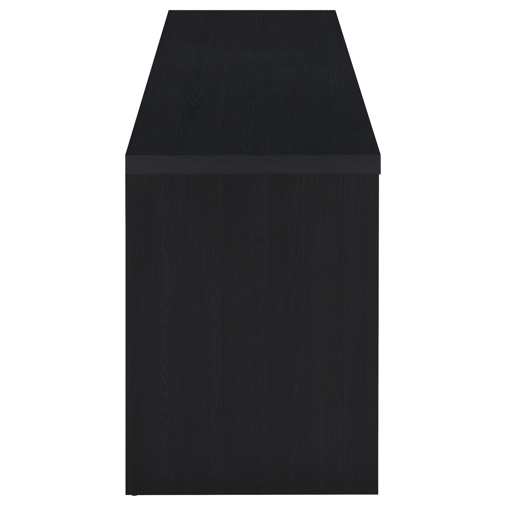 Rutland Black 59-inch 3-drawer TV Stand Media Console - Ornate Home