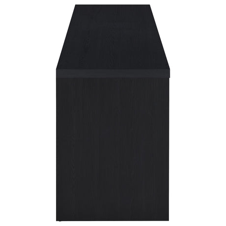 Rutland Black 59-inch 3-drawer TV Stand Media Console - Ornate Home