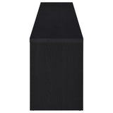 Rutland Black 78-inch 3-drawer TV Stand Media Console - Ornate Home