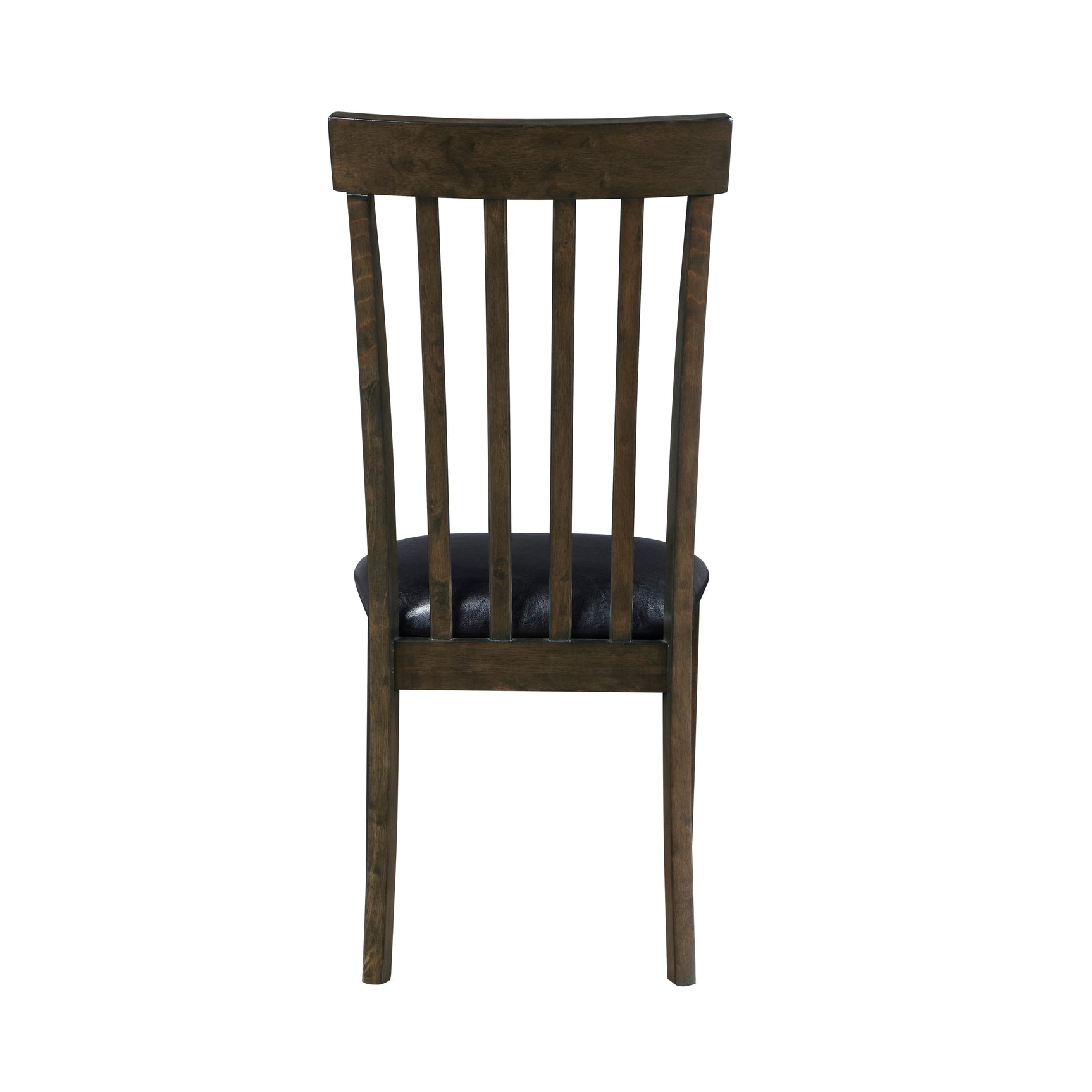 Rutland Espresso/Black Side Chair (Set of 2) - Ornate Home