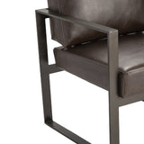 Rutledge Brown/Black Accent Chair - Ornate Home