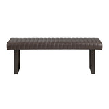 Rutledge Brown/Black Bench - Ornate Home