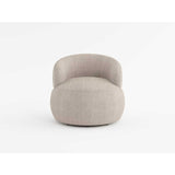 Ruvo Blue Swivel Chair - Ornate Home