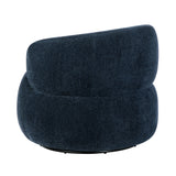 Ruvo Blue Swivel Chair - Ornate Home