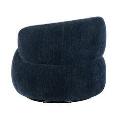 Ruvo Blue Swivel Chair - Ornate Home