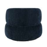 Ruvo Blue Swivel Chair - Ornate Home