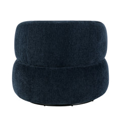 Ruvo Blue Swivel Chair - Ornate Home