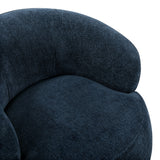 Ruvo Blue Swivel Chair - Ornate Home