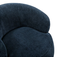 Ruvo Blue Swivel Chair - Ornate Home
