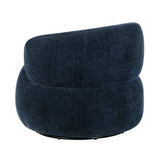 Ruvo Blue Swivel Chair - Ornate Home