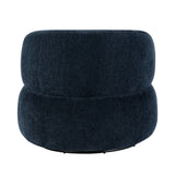 Ruvo Blue Swivel Chair - Ornate Home