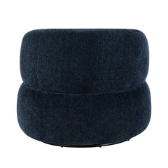 Ruvo Blue Swivel Chair - Ornate Home