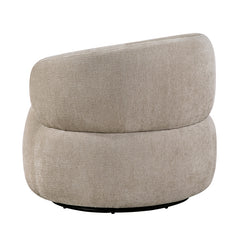 Ruvo Brown Swivel Chair - Ornate Home