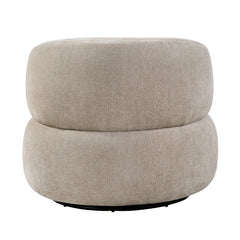 Ruvo Brown Swivel Chair - Ornate Home