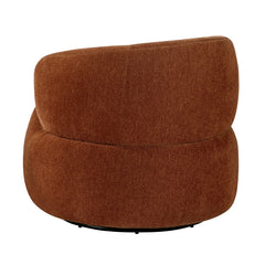 Ruvo Brown Swivel Chair - Ornate Home
