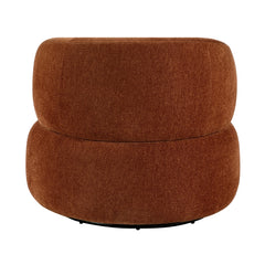 Ruvo Brown Swivel Chair - Ornate Home