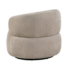Ruvo Brown Swivel Chair - Ornate Home