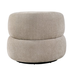 Ruvo Brown Swivel Chair - Ornate Home
