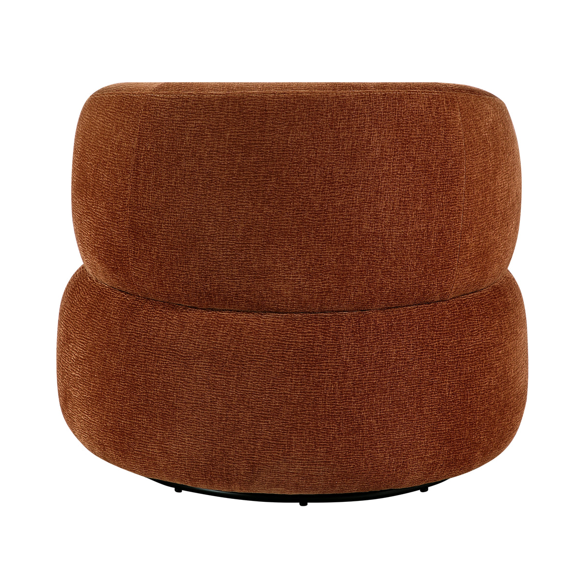 Ruvo Brown Swivel Chair - Ornate Home